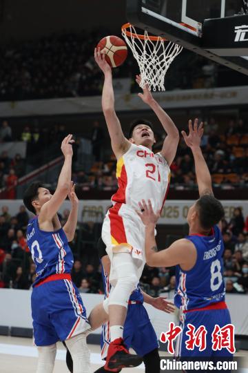 中国男篮亚洲杯预选赛首战80-49力克蒙古国队