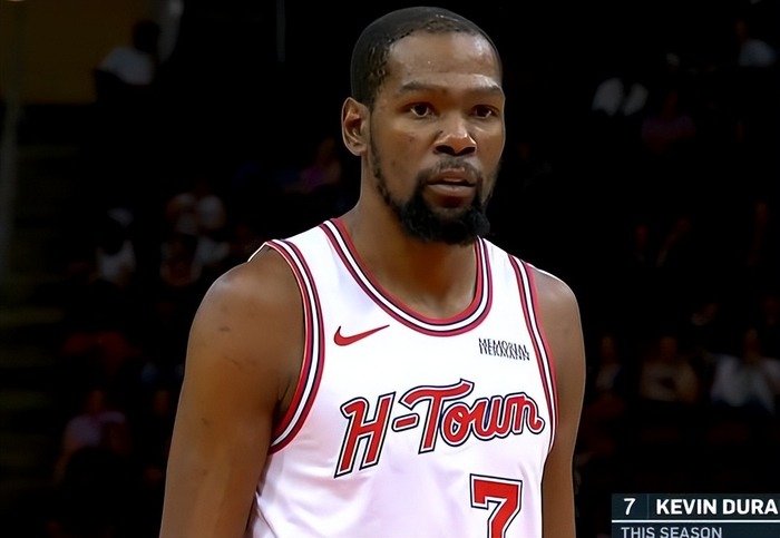 火箭八连胜登顶西部第四 杜兰特关键三分锁定胜