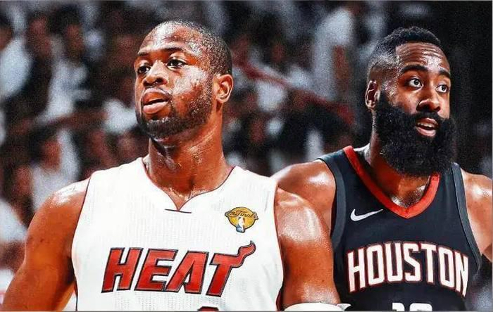 韦德哈登分卫巅峰对决引热议，名宿力挺韦德